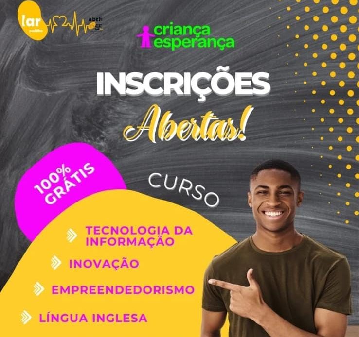 Lar Padilha abre inscrições para cursos gratuitos para adolescentes