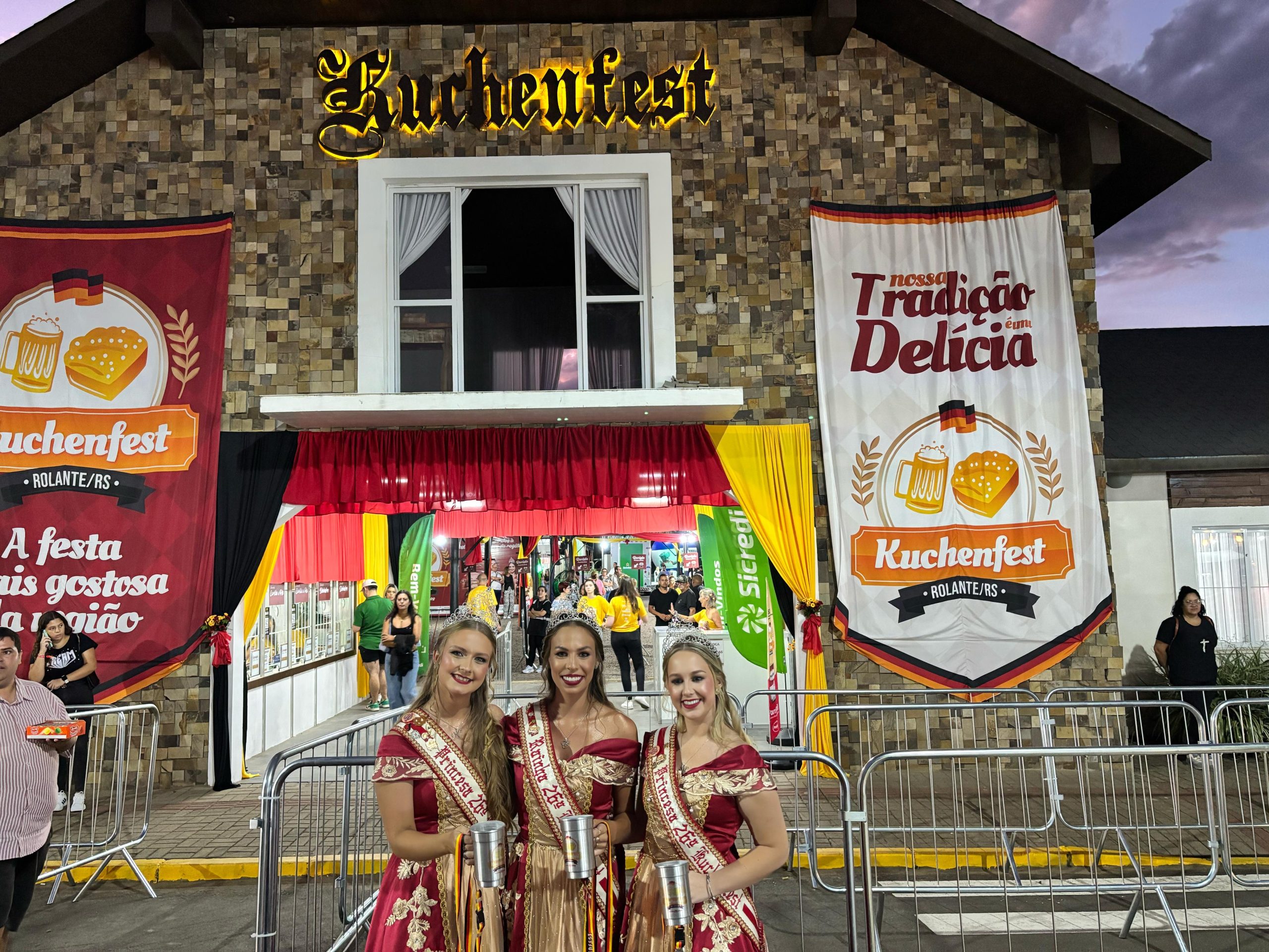 26ª Kuchenfest é aberta em Rolante e celebra os 70 anos do município