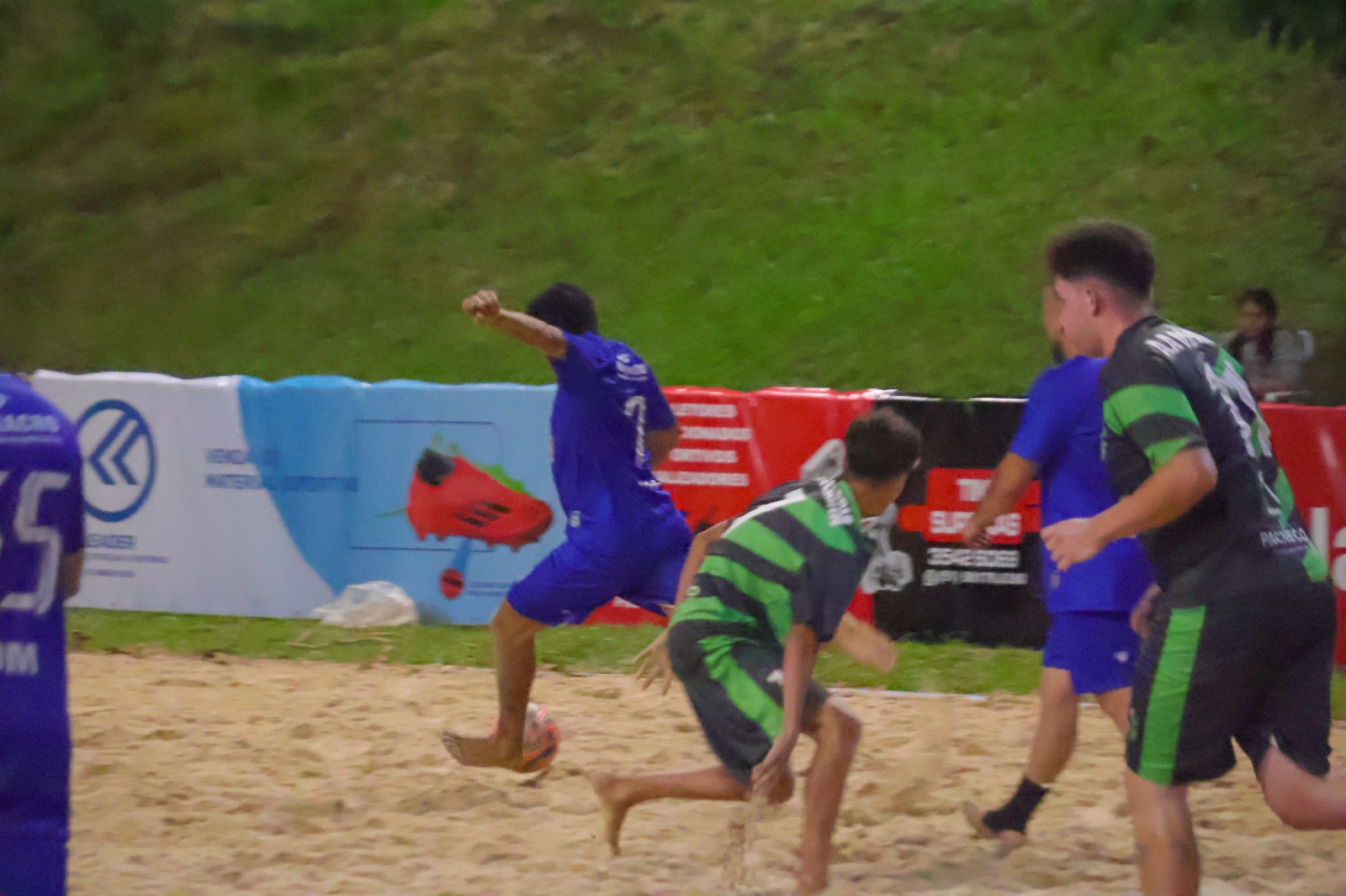 Taquara inicia o 1º Campeonato Municipal de Beach Soccer com grande adesão do público