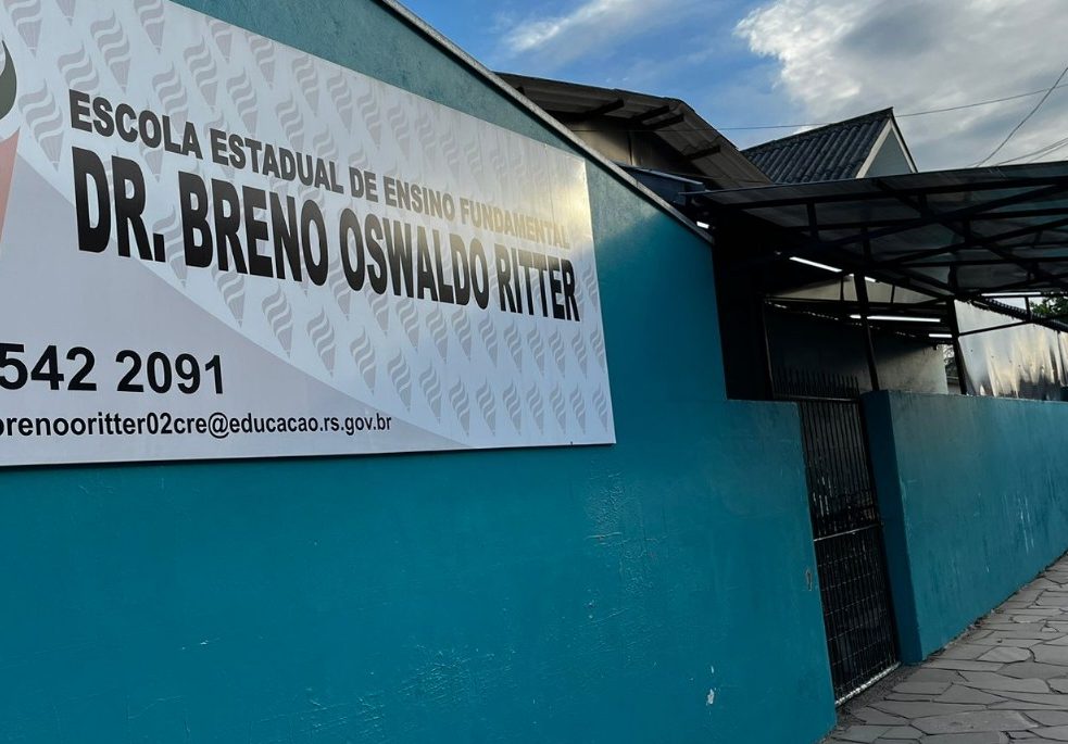 Escola estadual de Taquara recebe investimento de R$ 566 mil para reforma geral