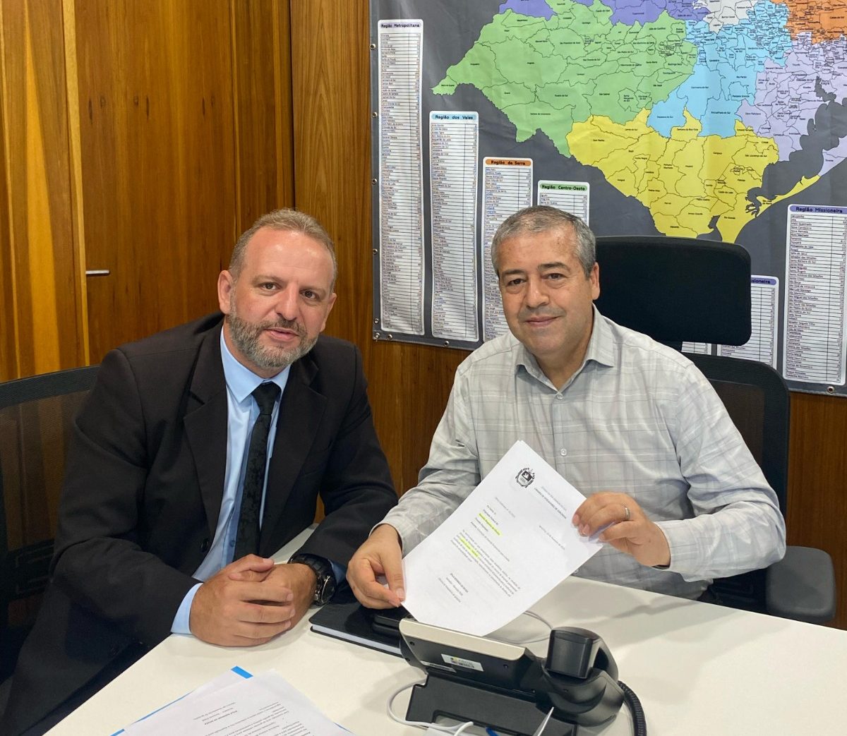 Vice-prefeito de Igrejinha visitou deputados e senadores em Brasília