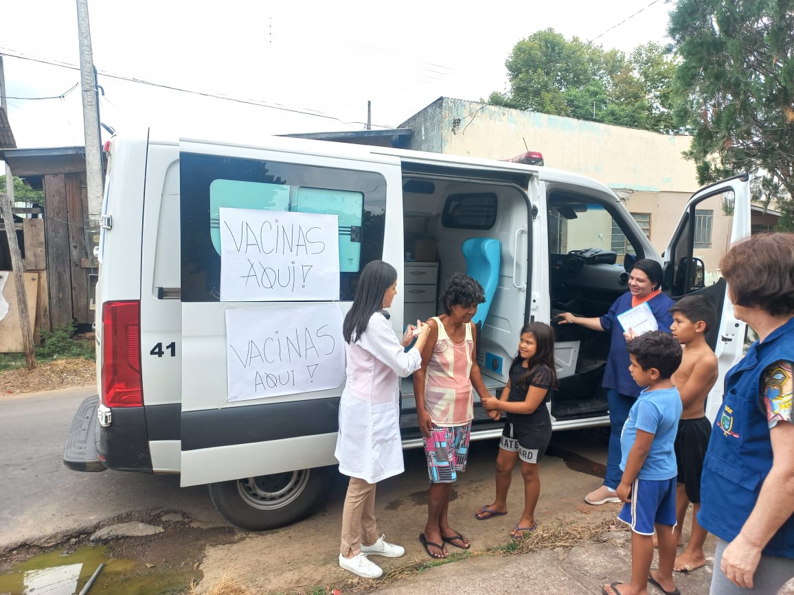 Vacinação itinerante em Taquara terá novo roteiro no próximo sábado (05)