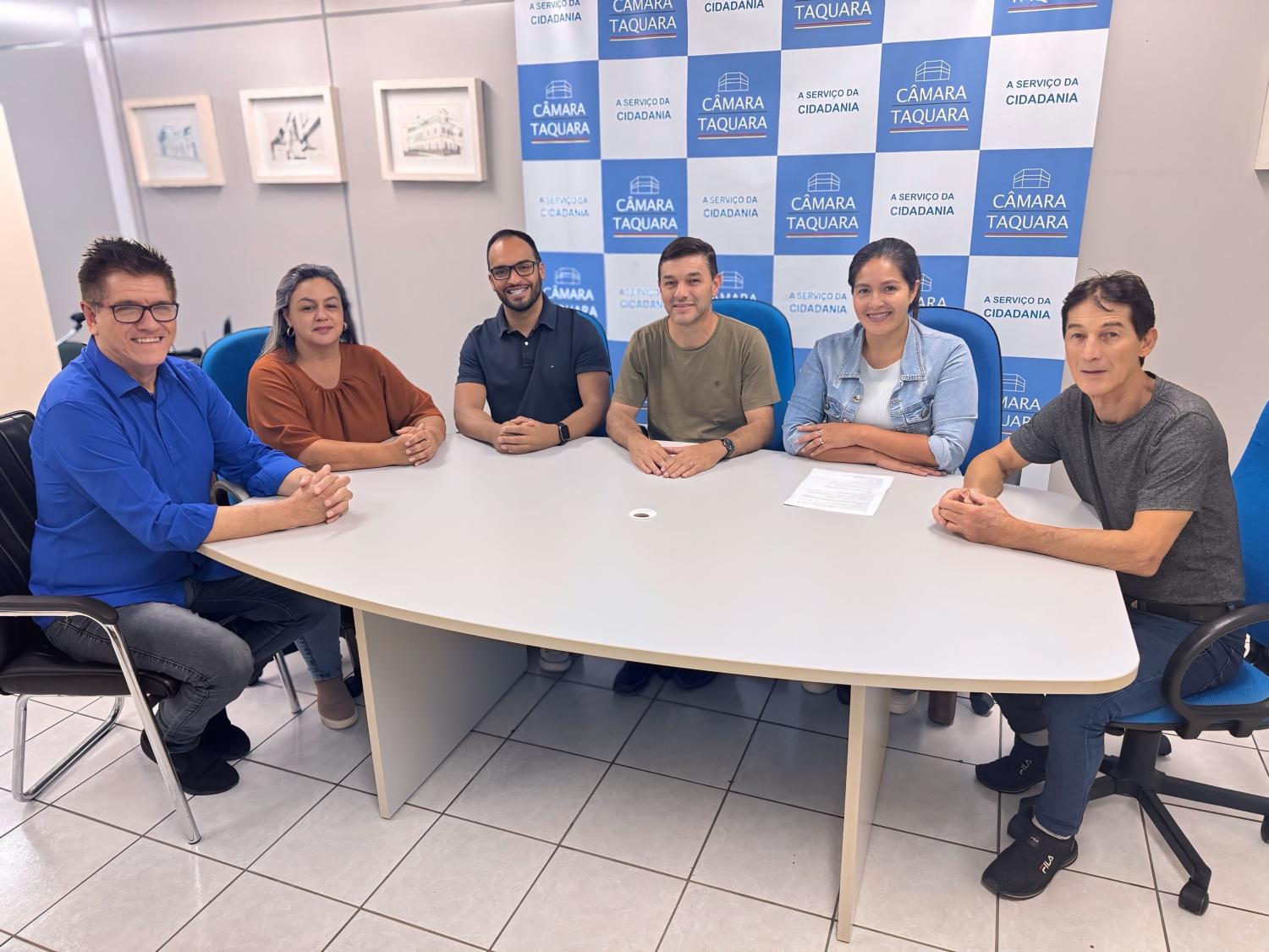 Vereadores de Taquara formalizam criação da Frente Parlamentar da Saúde