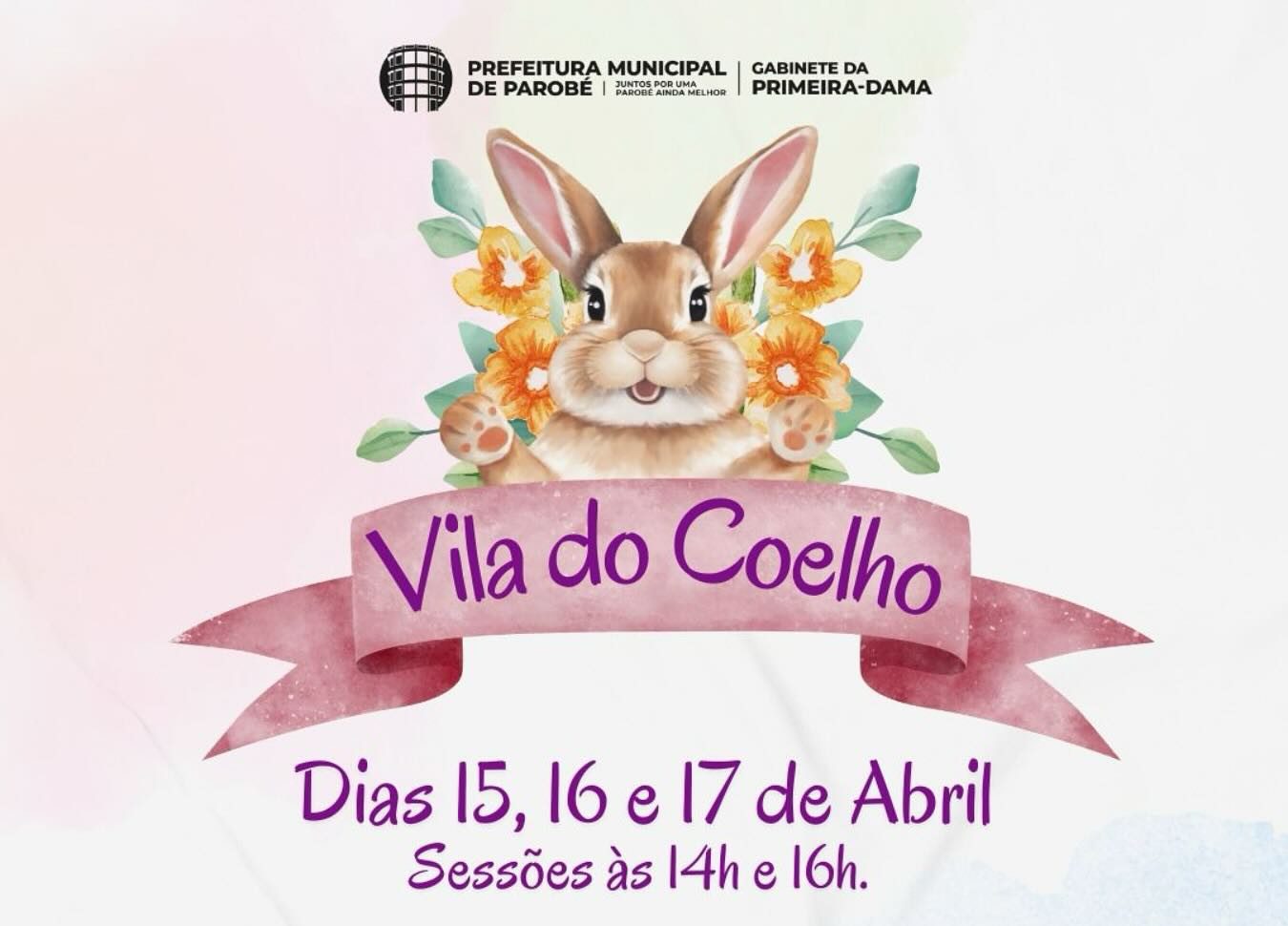 Páscoa terá Vila do Coelho na praça de Parobé