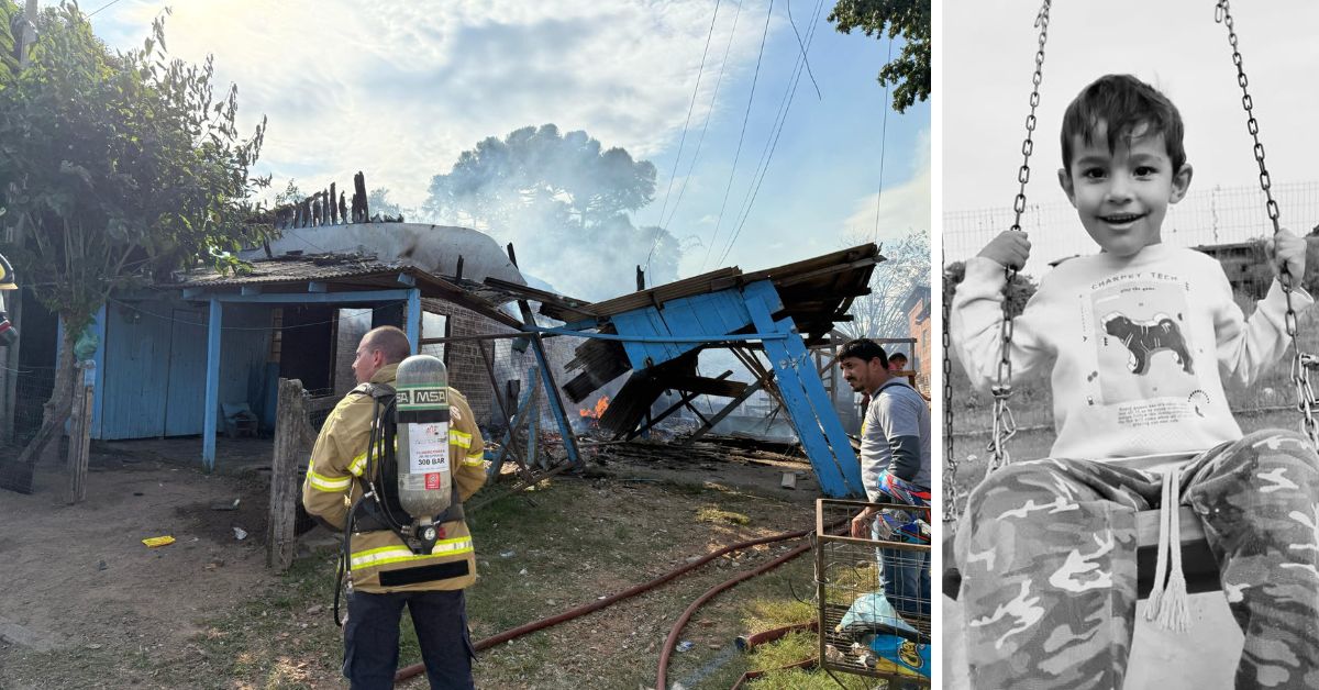 Prefeita de Taquara lamenta tragédia em incêndio que causou morte de criança e destruiu quatro casas