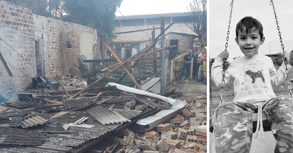 Seis casas foram atingidas por incêndio em Taquara; Prefeitura anuncia campanha de arrecadação