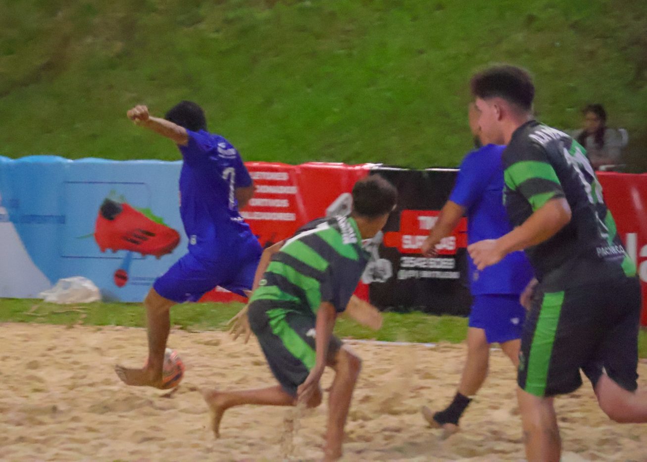 Campeonato Municipal de Beach Soccer entra na fase de mata-mata em Taquara