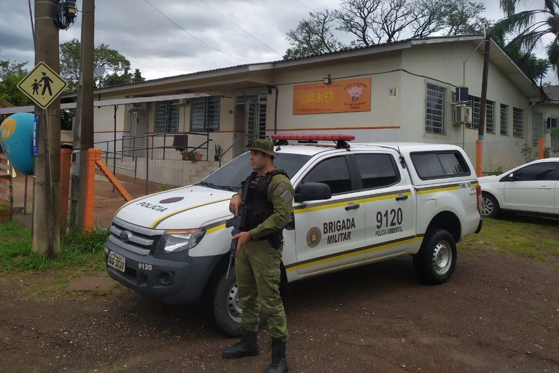 Patram faz operação Escola Segura no interior de Taquara