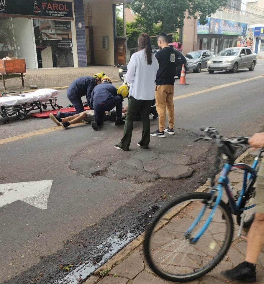 Dois ciclistas sofrem atropelamentos em Taquara e Parobé