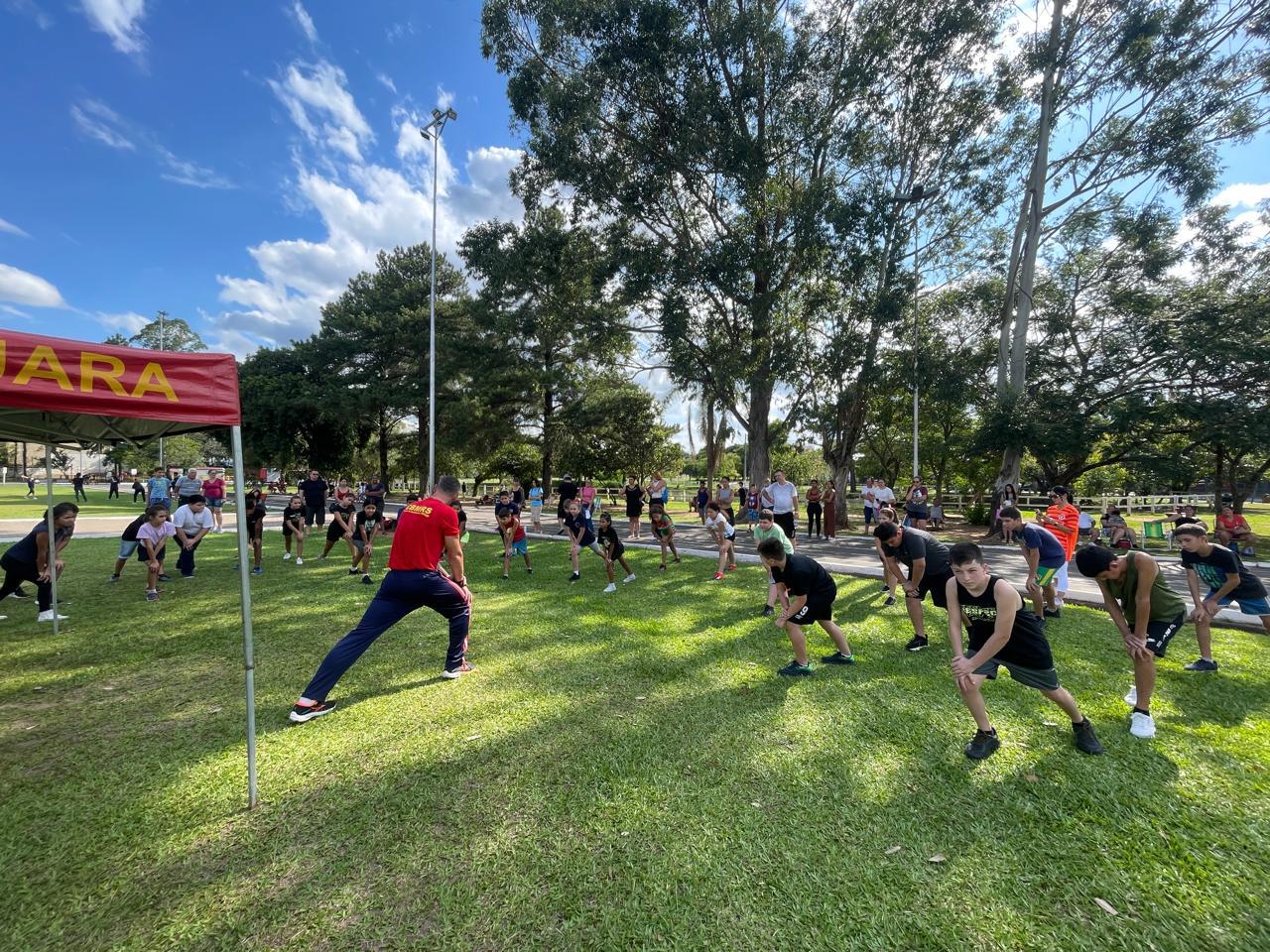 Crianças aprovadas no projeto Bombeiro Mirim em Taquara se preparam para iniciar as aulas no dia 16