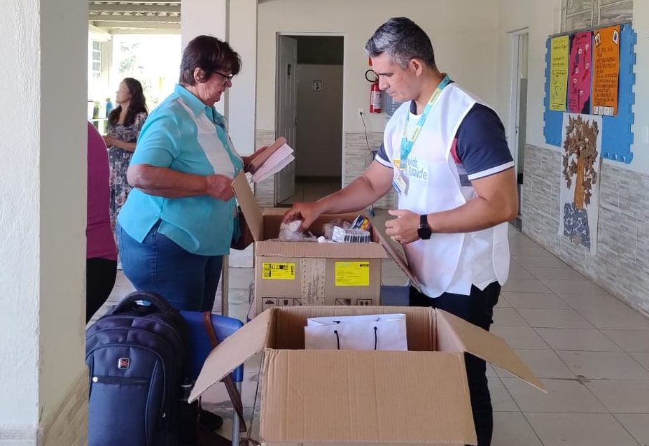 Figueirão foi primeira localidade do interior a receber ação de Saúde da Prefeitura de Taquara e Ministério da Saúde do IACS