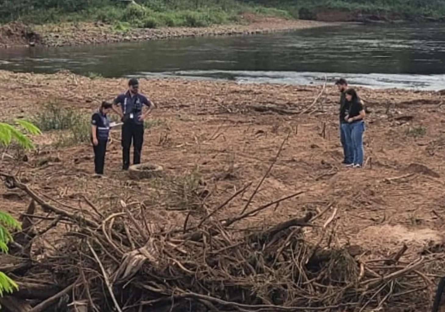 Polícia investiga crânio encontrado em obra no rio Paranhana
