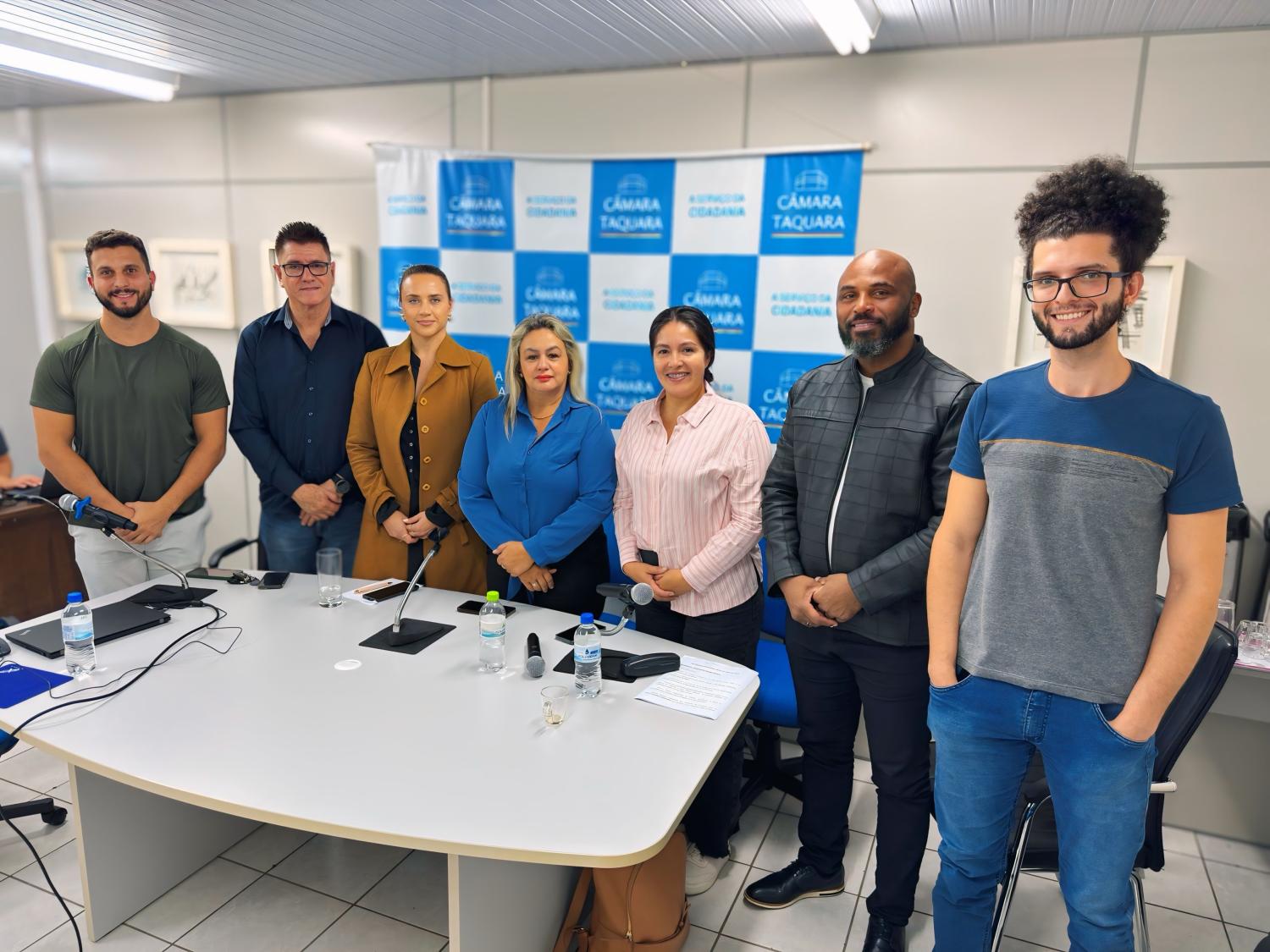 Proposta sobre diagnóstico econômico de Taquara é apresentada na Câmara de Vereadores