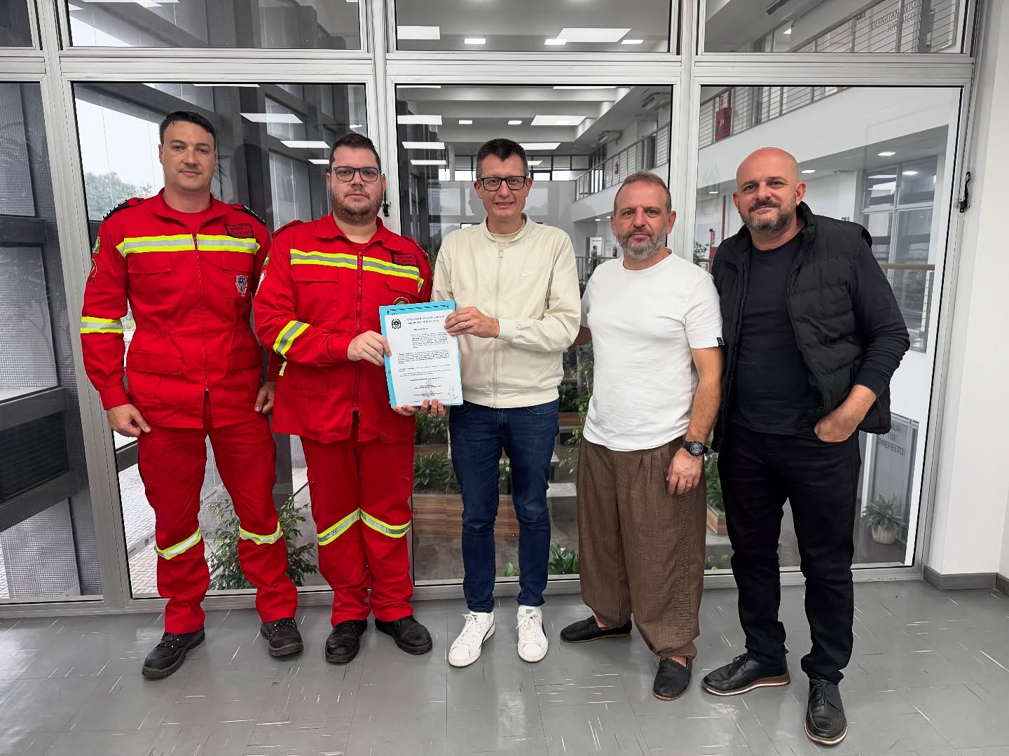 Prefeitura de Igrejinha renova parceria e destina R$ 915 mil para Bombeiros Voluntários