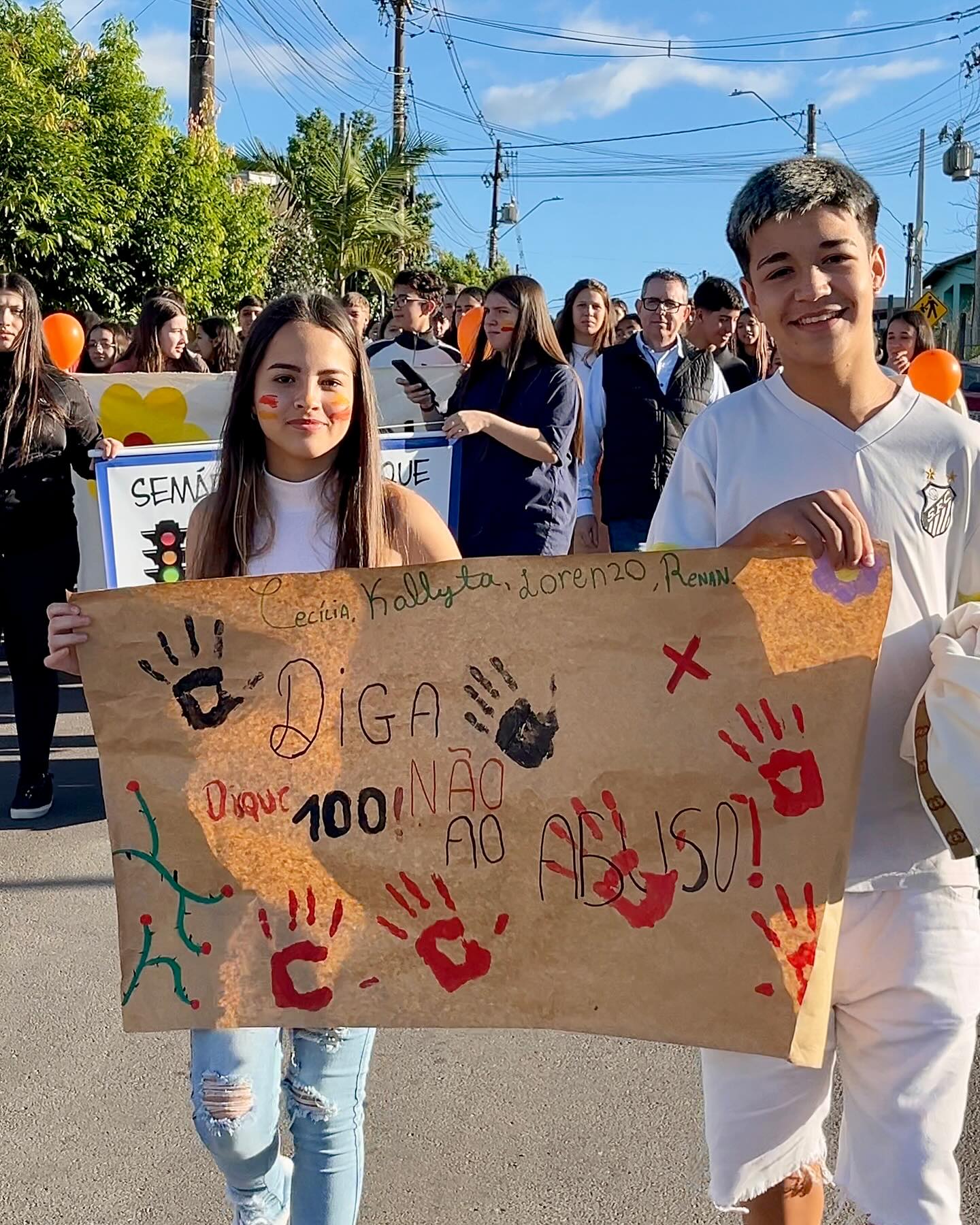 Caminhada “Faça Bonito” conscientiza sobre abuso infantil em Parobé