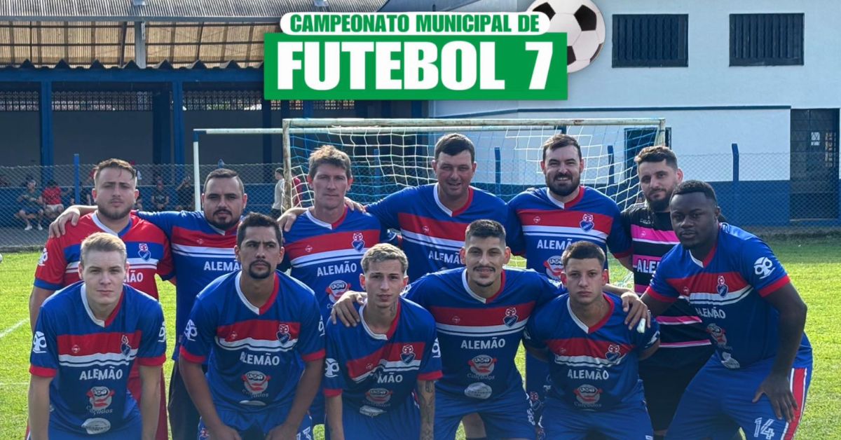 União F.C. conquista o título do Campeonato Municipal de Futebol 7 de Riozinho