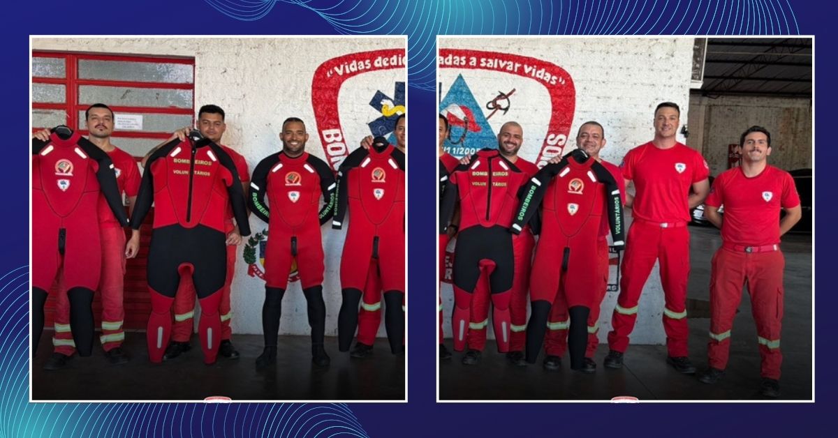 Corpo de Bombeiros Voluntários de Igrejinha recebe novos equipamentos para resgate aquático