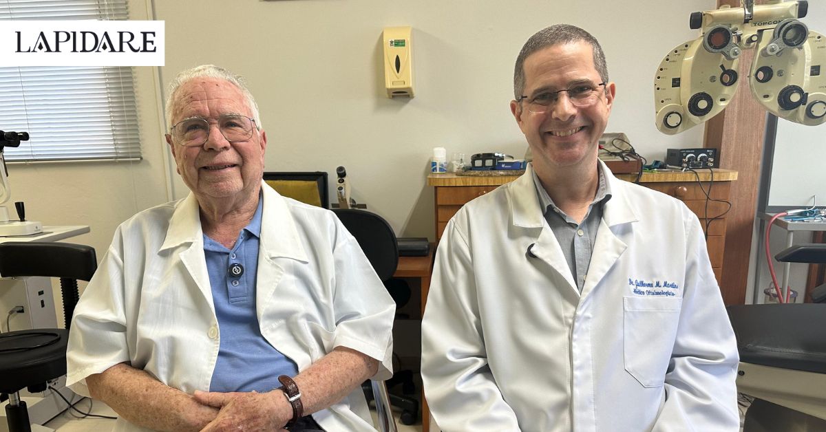 Oftalmologista pioneiro em Taquara relembra trajetória ao lado do filho na profissão
