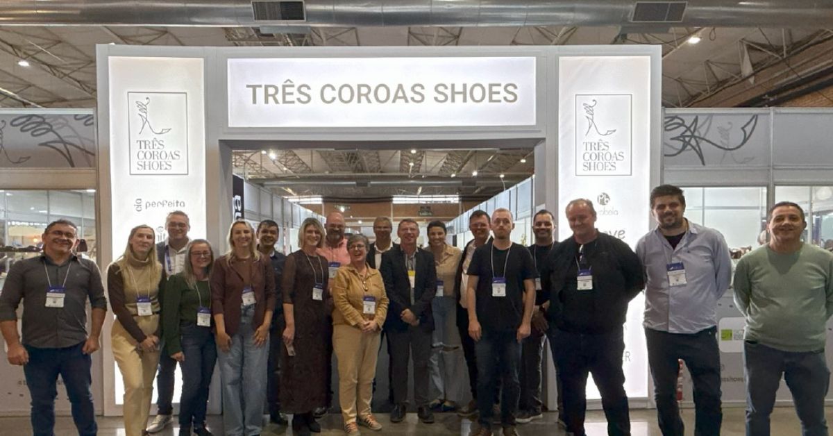 Três Coroas marca presença no Salão Internacional do Couro e do Calçado