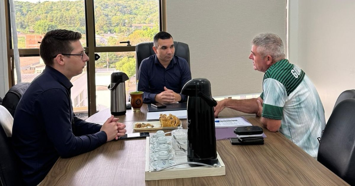 Prefeitura de Parobé busca viabilizar auxílio para escolinha de base do Guarani