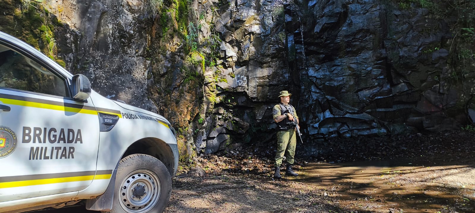 Brigada Militar realiza patrulhamento ambiental em áreas rurais de Três Coroas e Igrejinha