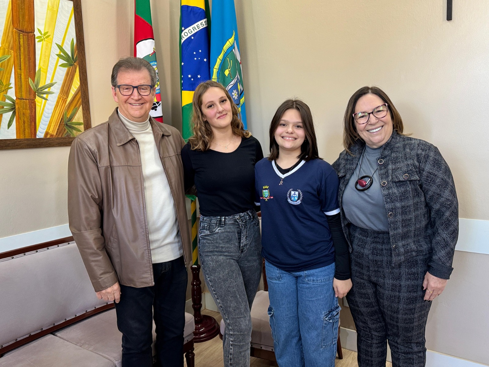 Cerimônia oficializa posse da Prefeitura Mirim de Taquara para o mandato 2025/2026