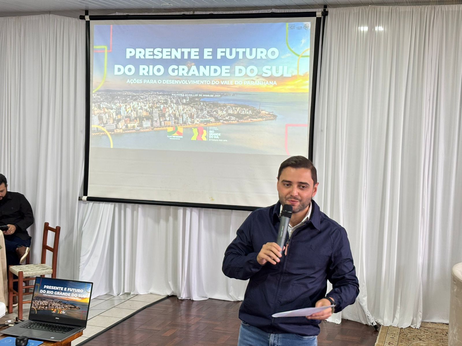 O que o vice-governador disse em Rolante: saiba os investimentos revelados em segurança e reconstrução