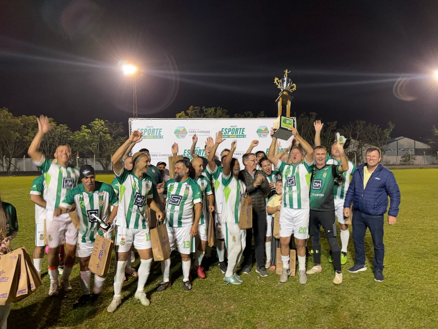 Master Futebol Clube e Ouro Verde conquistam títulos na 4ª Copa Municipal de Futebol de Campo em Três Coroas