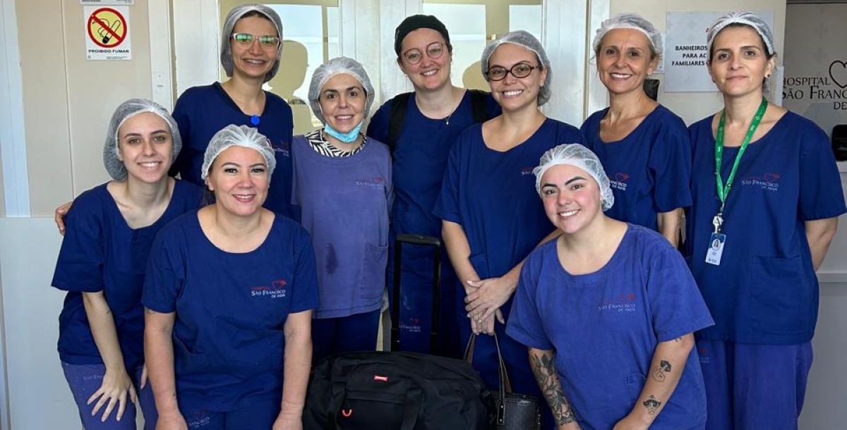 Hospital São Francisco de Assis, de Parobé, realiza captação de pulmões com apoio da Santa Casa