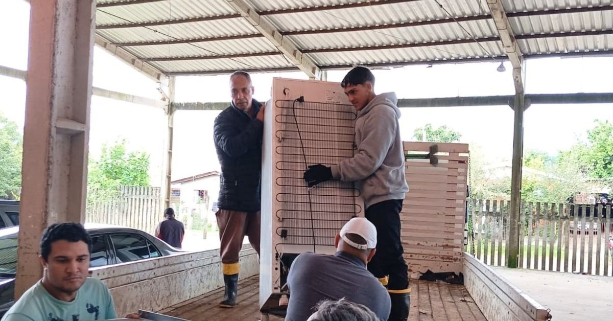 Desabrigados em Taquara retornam para casa e abrigo do CIEP é desativado