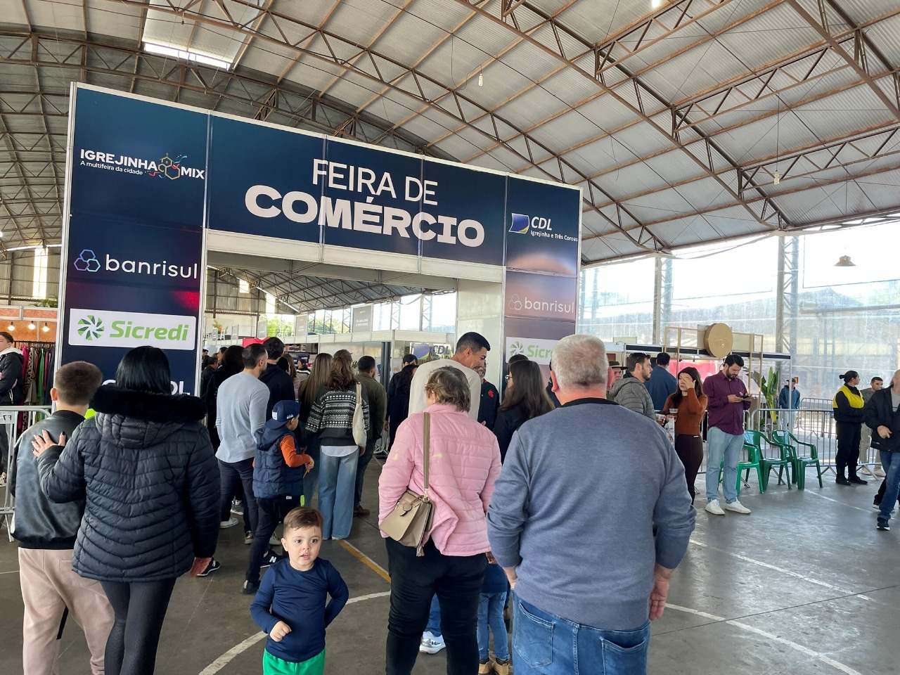 Expositores da Feira do Comércio do Igrejinha Mix celebram resultados do evento