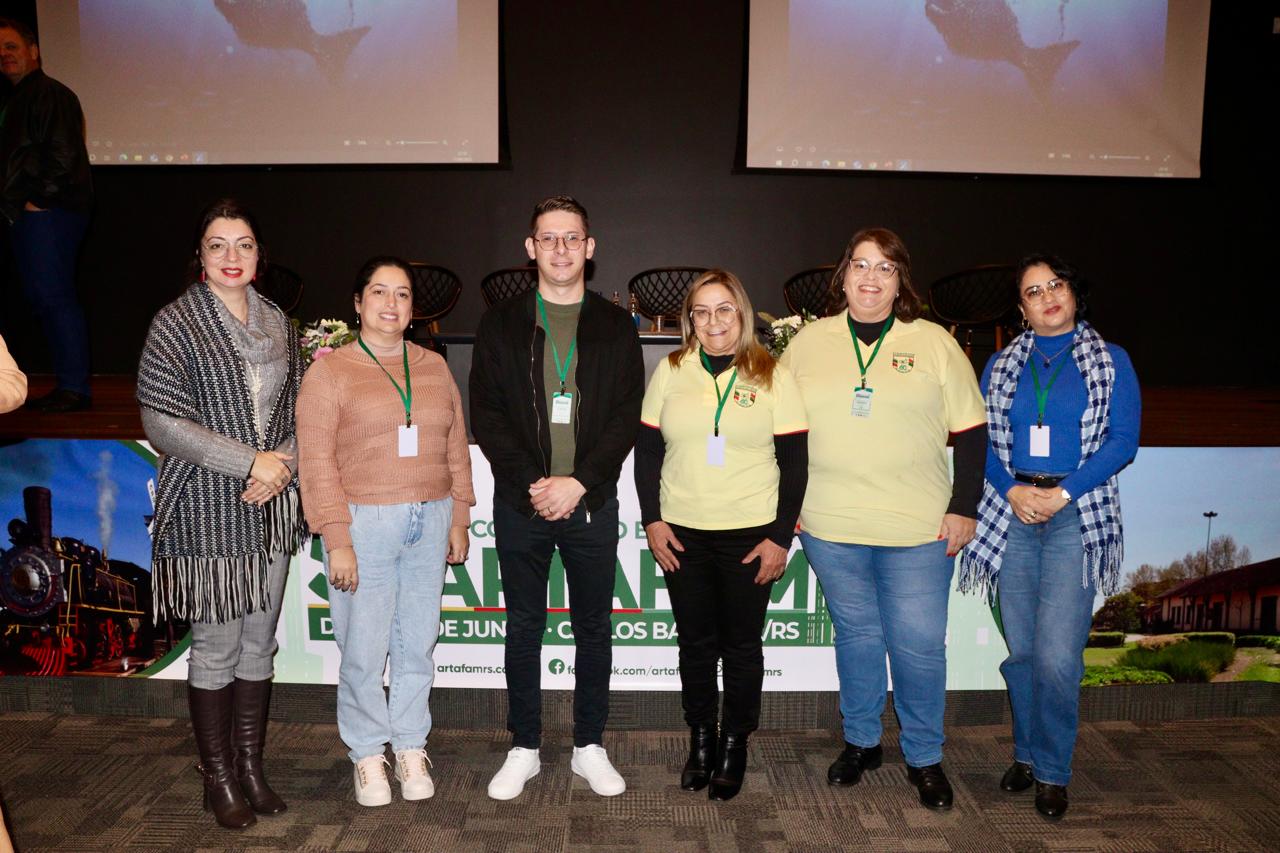 Secretário da Fazenda de Parobé e equipe participam do 57º Congresso Estadual da ARTAFAM