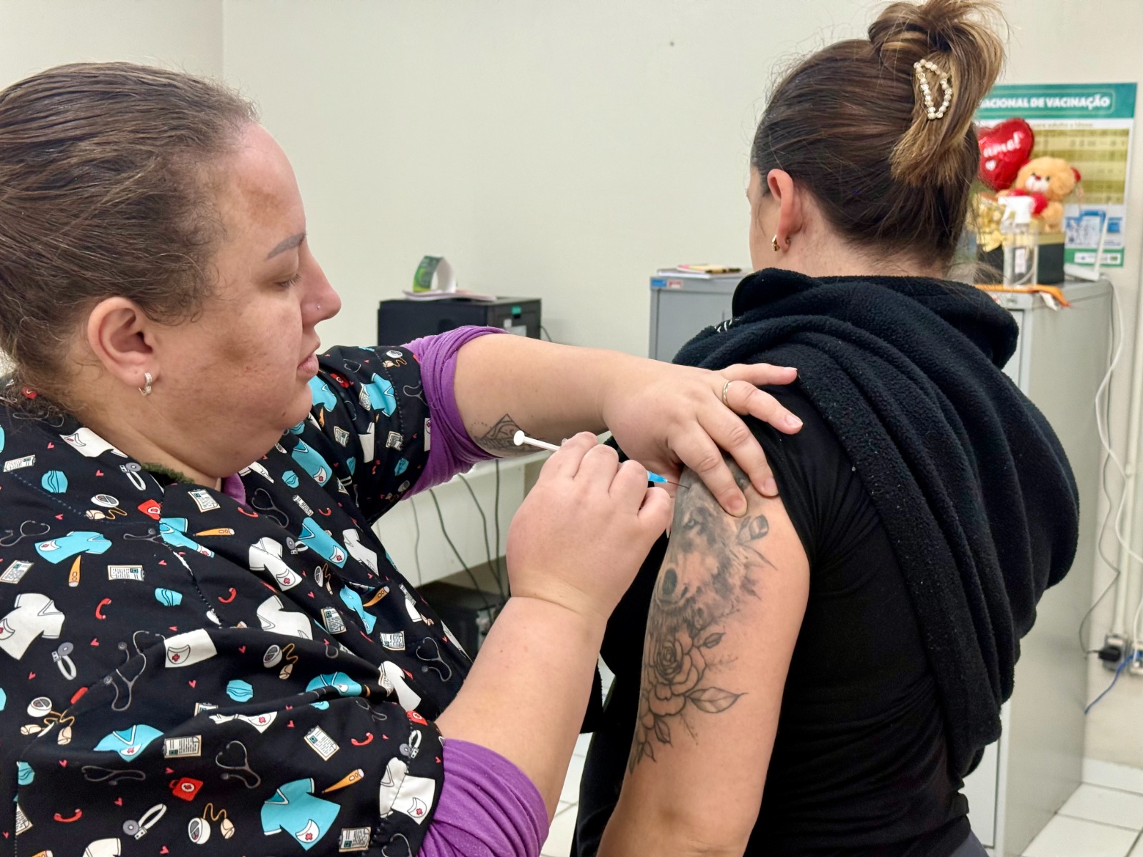 Secretaria de Saúde de Taquara promove vacinação gratuita contra a gripe em empresas interessadas no serviço