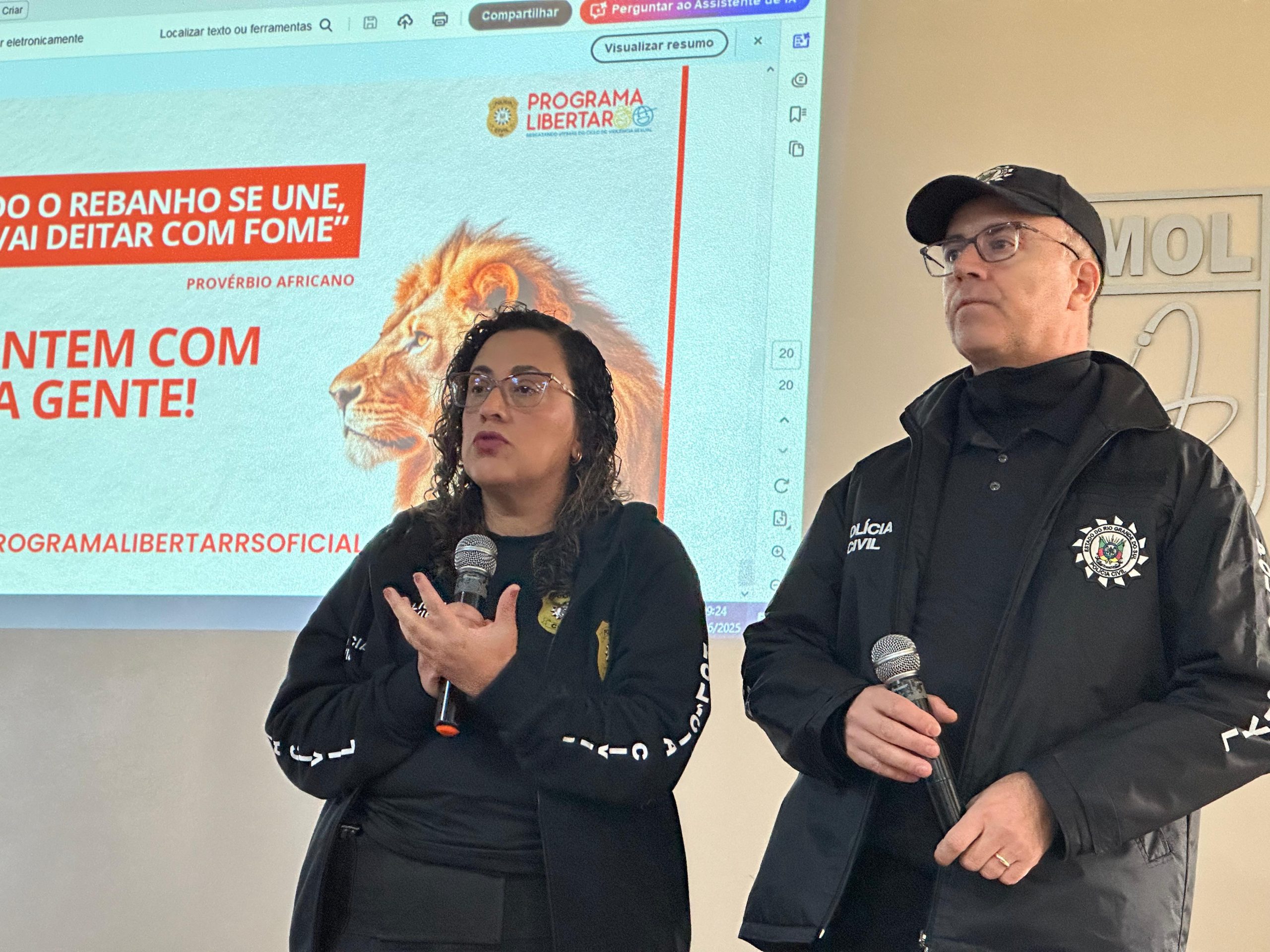 Polícia Civil realiza palestras em Taquara para prevenção de crimes contra menores