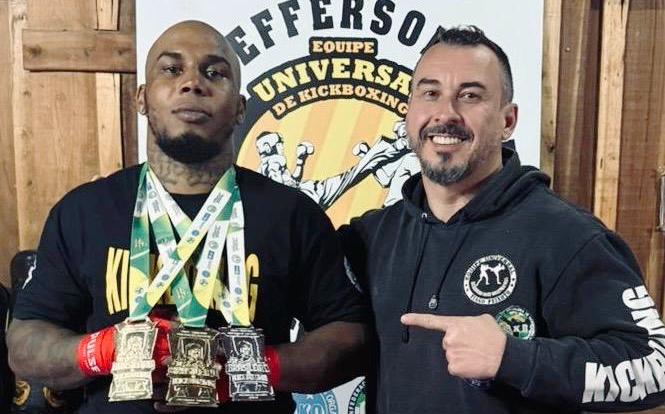 Izidoro Luis da Rosa conquista dois títulos e um vice no Brasileiro de Kickboxing