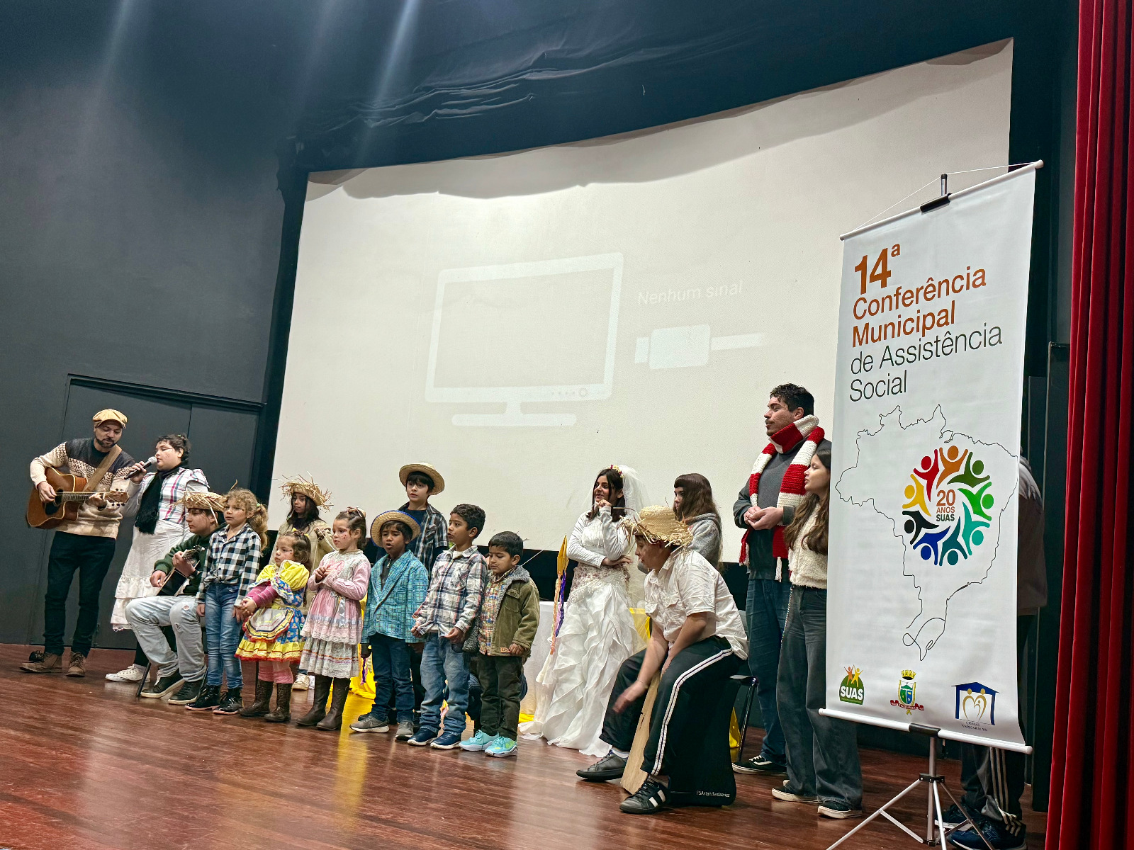 Abertura da 14ª Conferência de Assistência Social de Taquara enfatiza participação popular na definição de políticas públicas