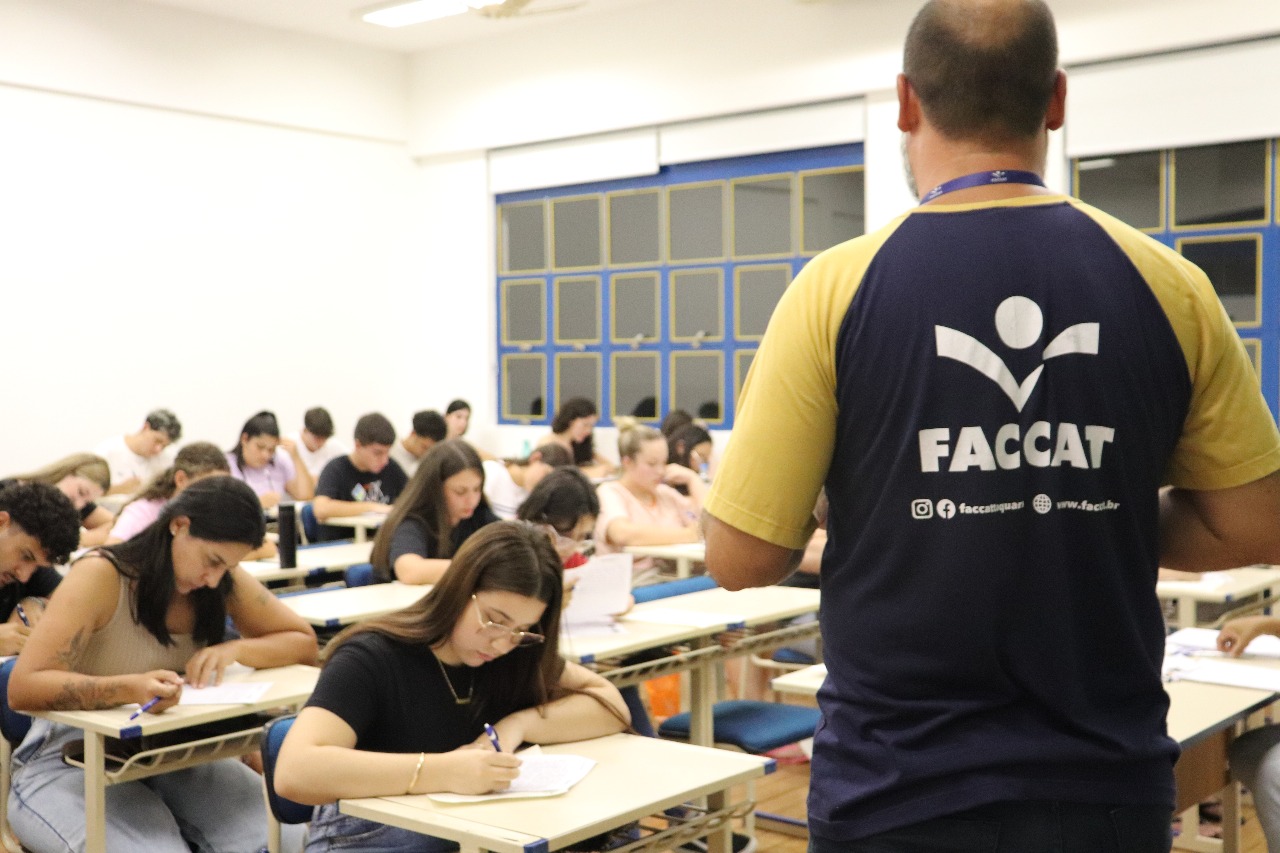 Inscrições para Vestibular de Inverno da Faccat seguem até 4 de julho com prova solidária em Taquara