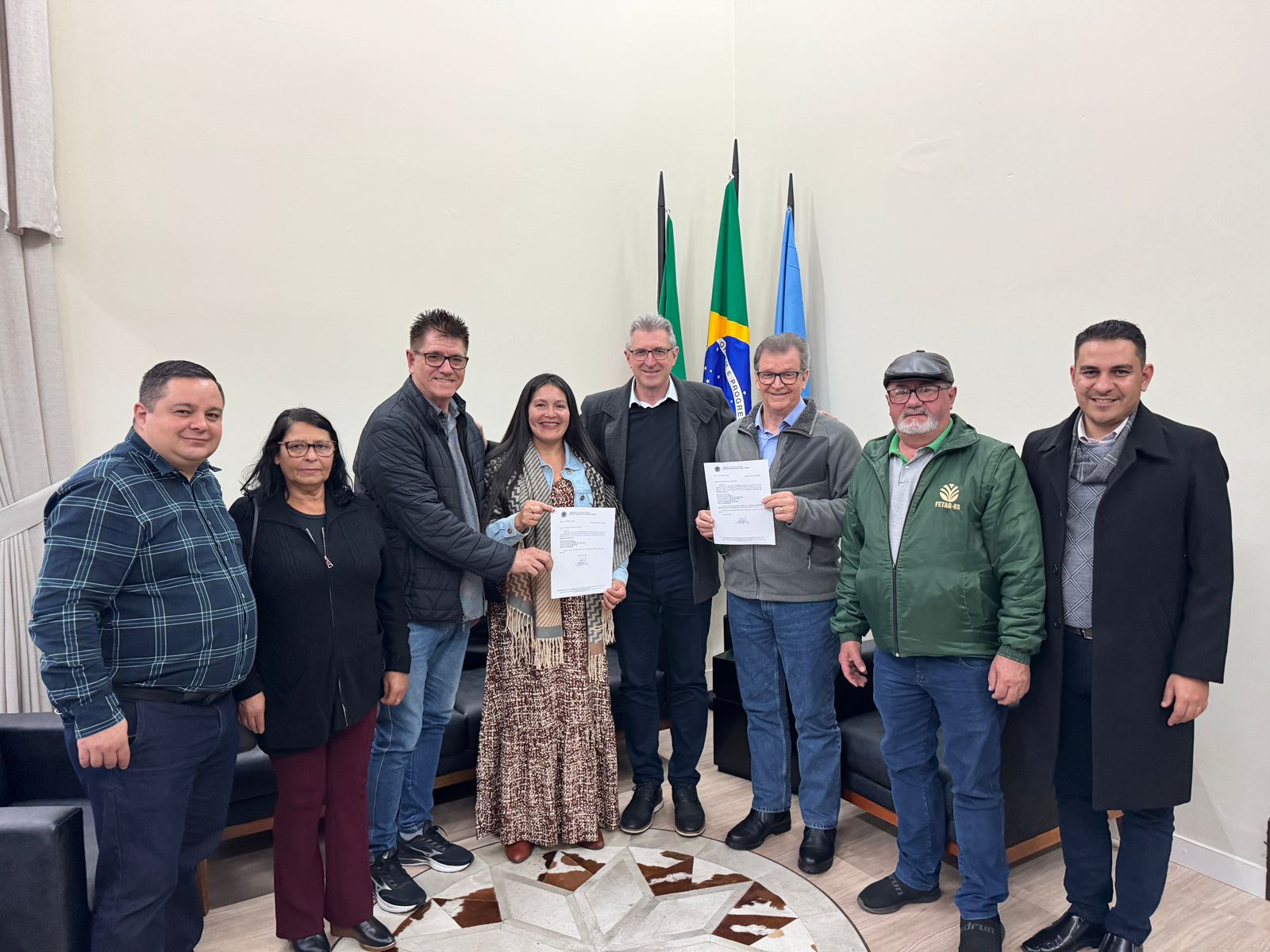 Deputado Heitor Schuch entrega novas emendas para Taquara