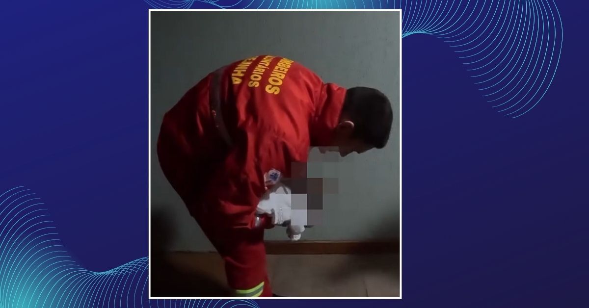 Bombeiros de Igrejinha socorrem recém-nascida com sinais de engasgo