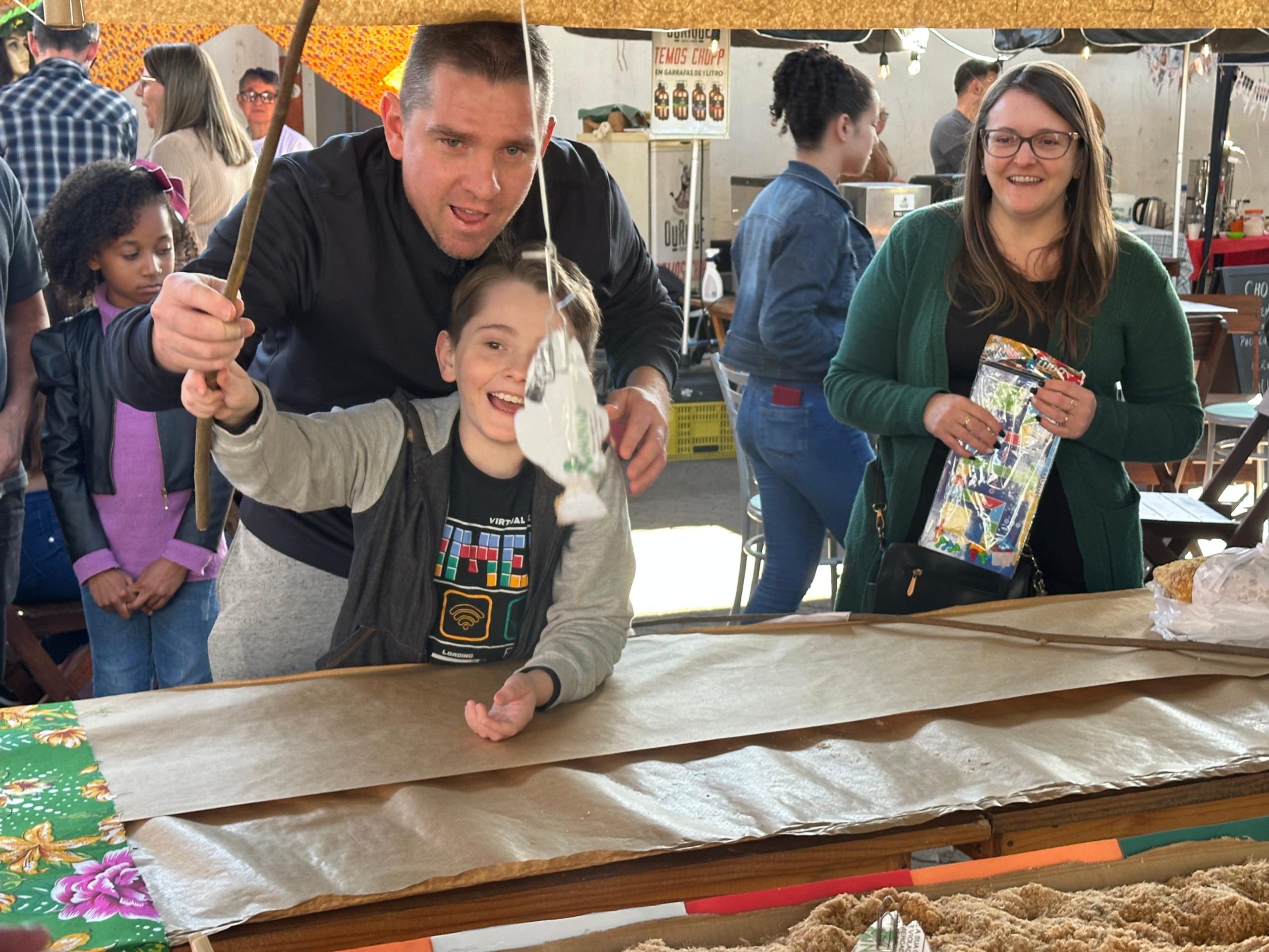 Arraiá na Rua Coberta movimenta Taquara com cultura, solidariedade e diversão