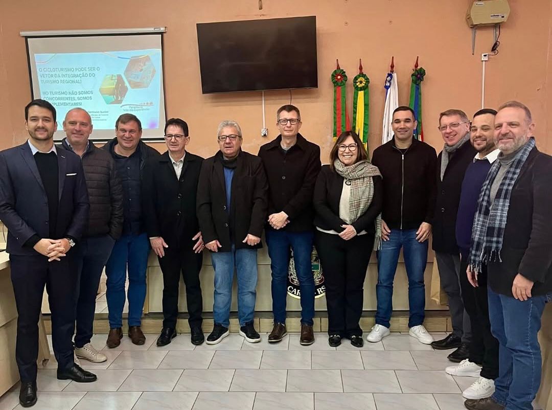 Projeto de cicloturismo no Vale do Paranhana recebe primeiro repasse por meio do CONPAR