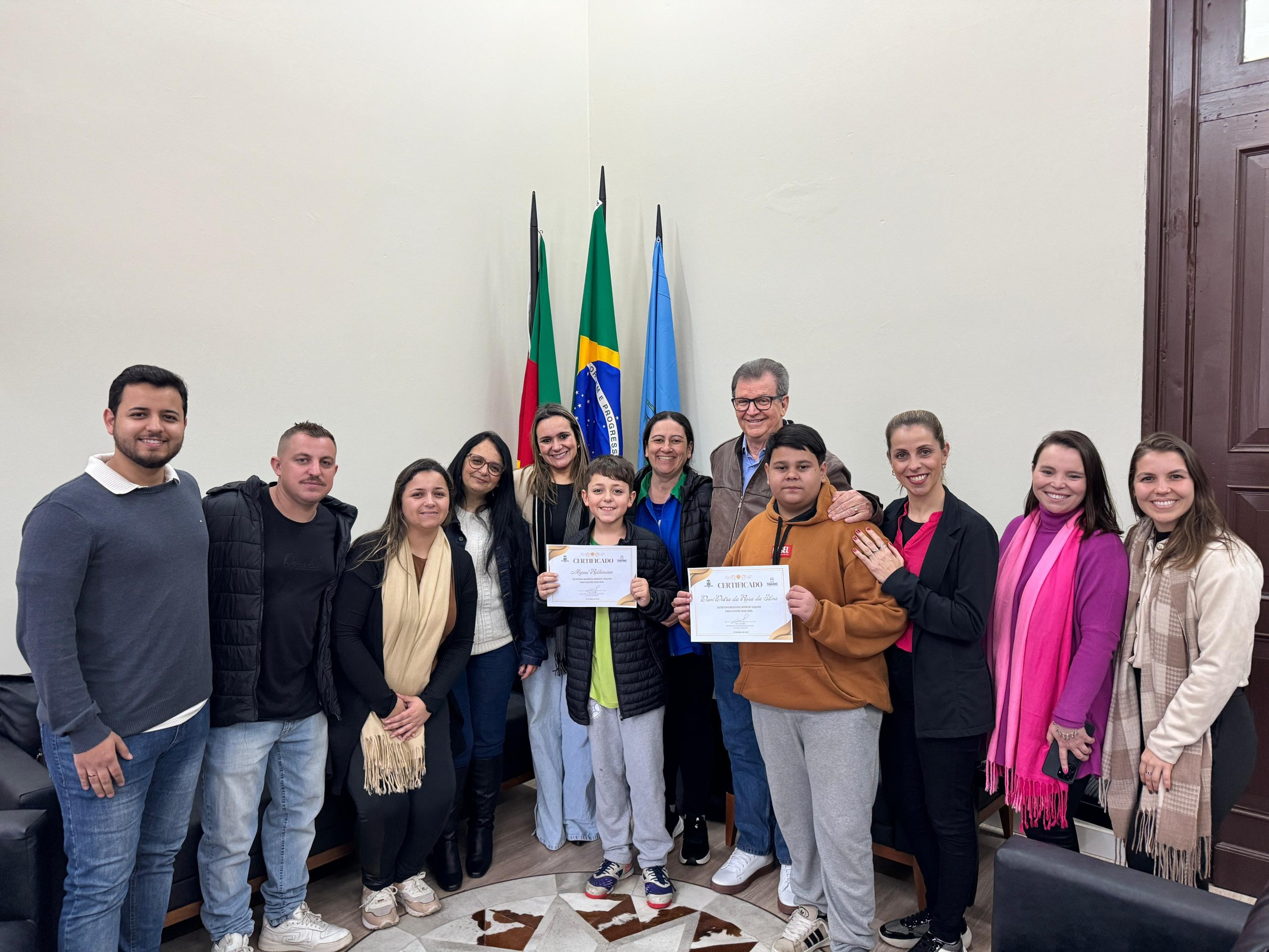 Prefeitura Mirim de Taquara empossa dois novos secretários em cerimônia especial