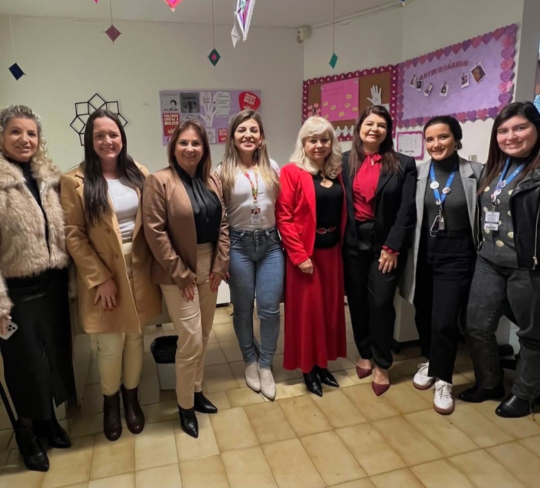 Parobé fortalece redes de apoio às mulheres com visita técnica ao CRM de Canoas