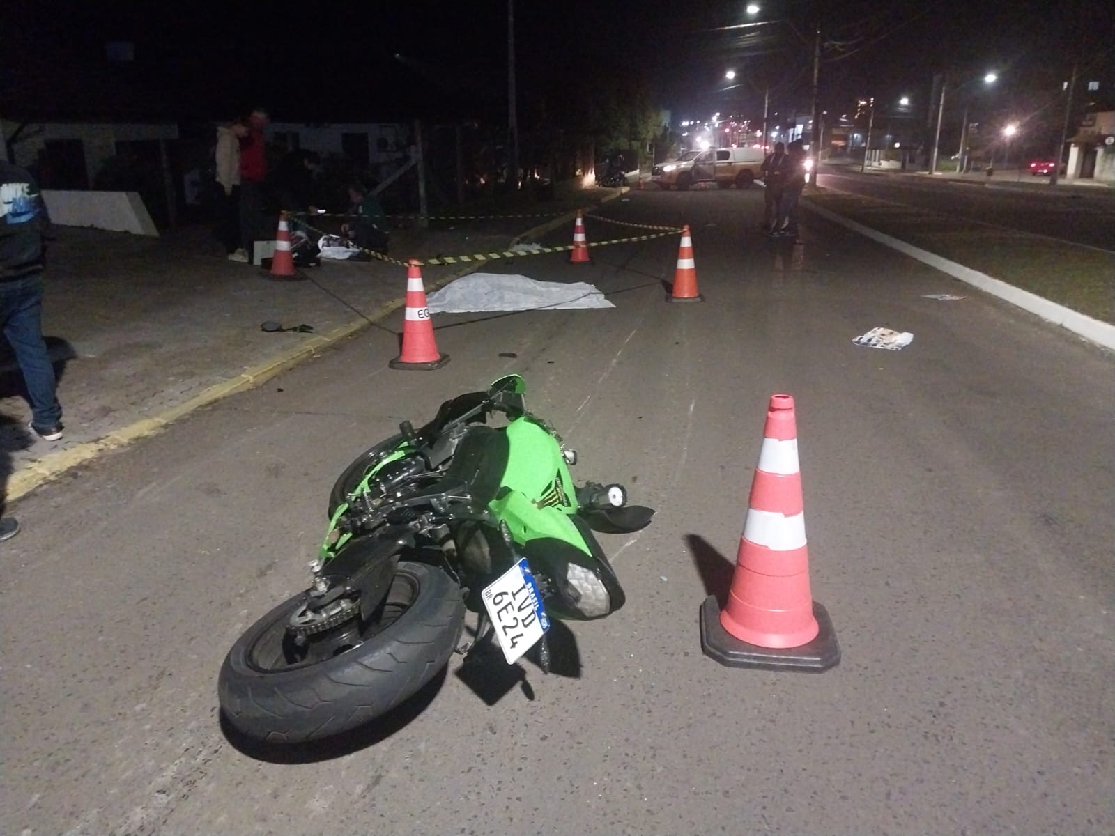 Mulher morre em atropelamento na avenida Sebastião Amoretti, em Taquara