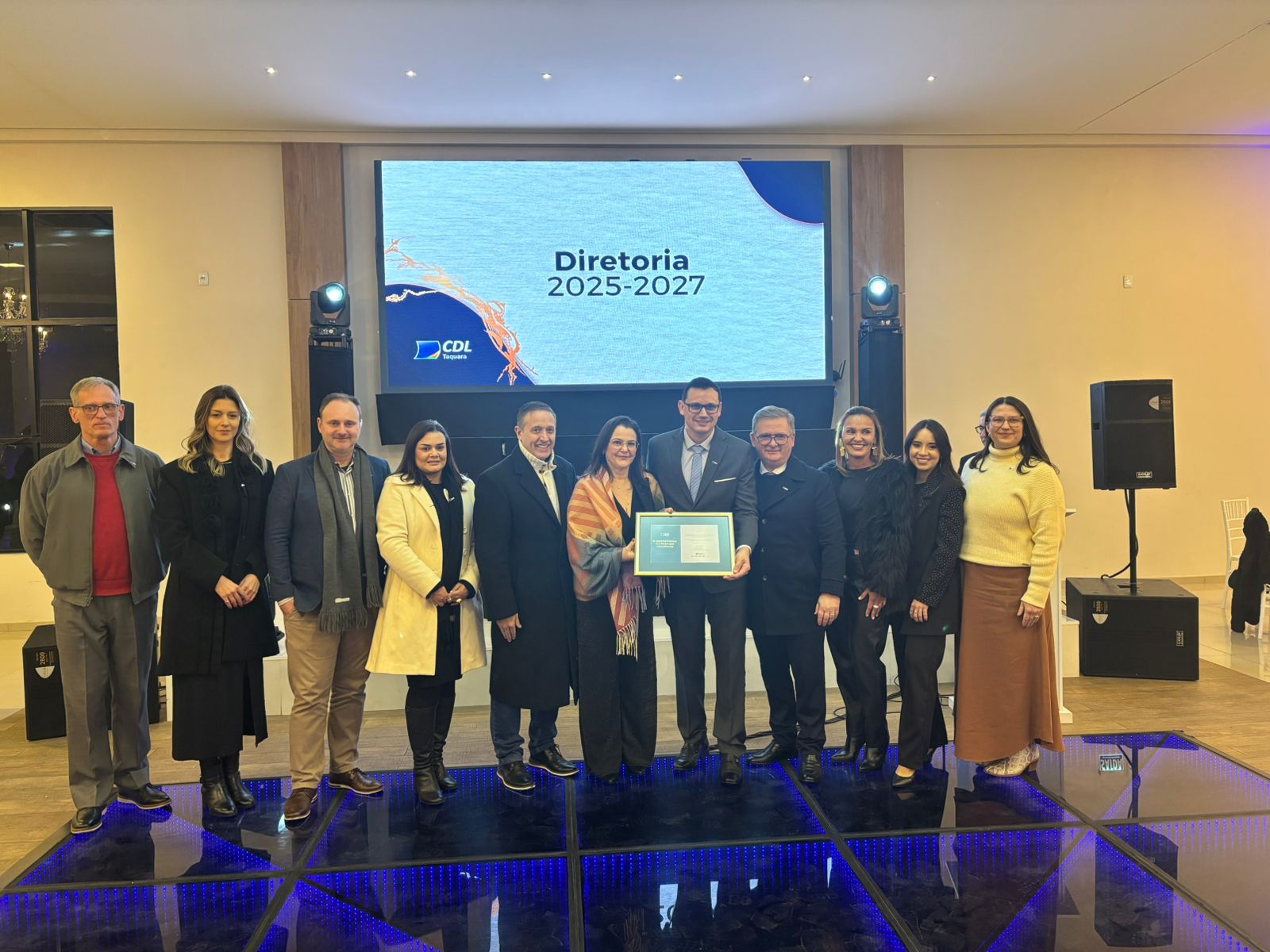 CDL Taquara celebra 58 anos, empossa nova diretoria e reconhece trajetória de superação da entidade