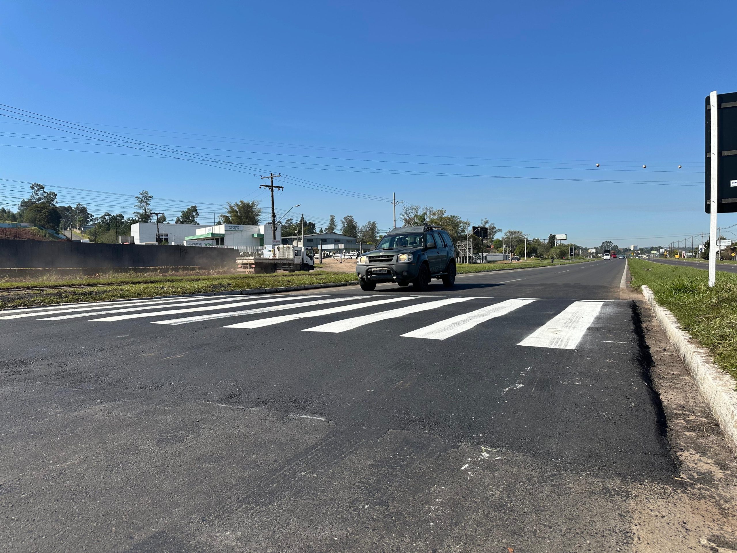 EGR instala travessias elevadas no km 2 da ERS-115, em Taquara