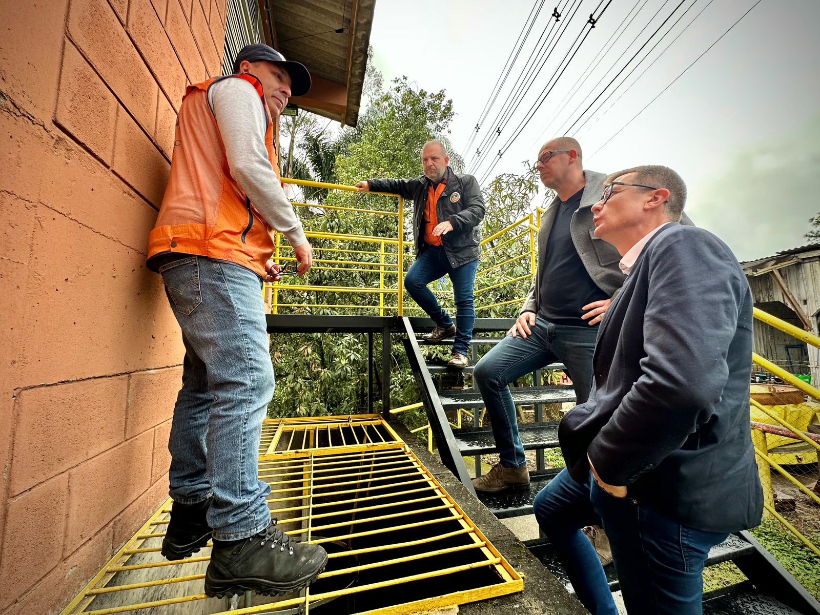 Comitiva de Igrejinha busca soluções em SC para reduzir impactos de desastres naturais