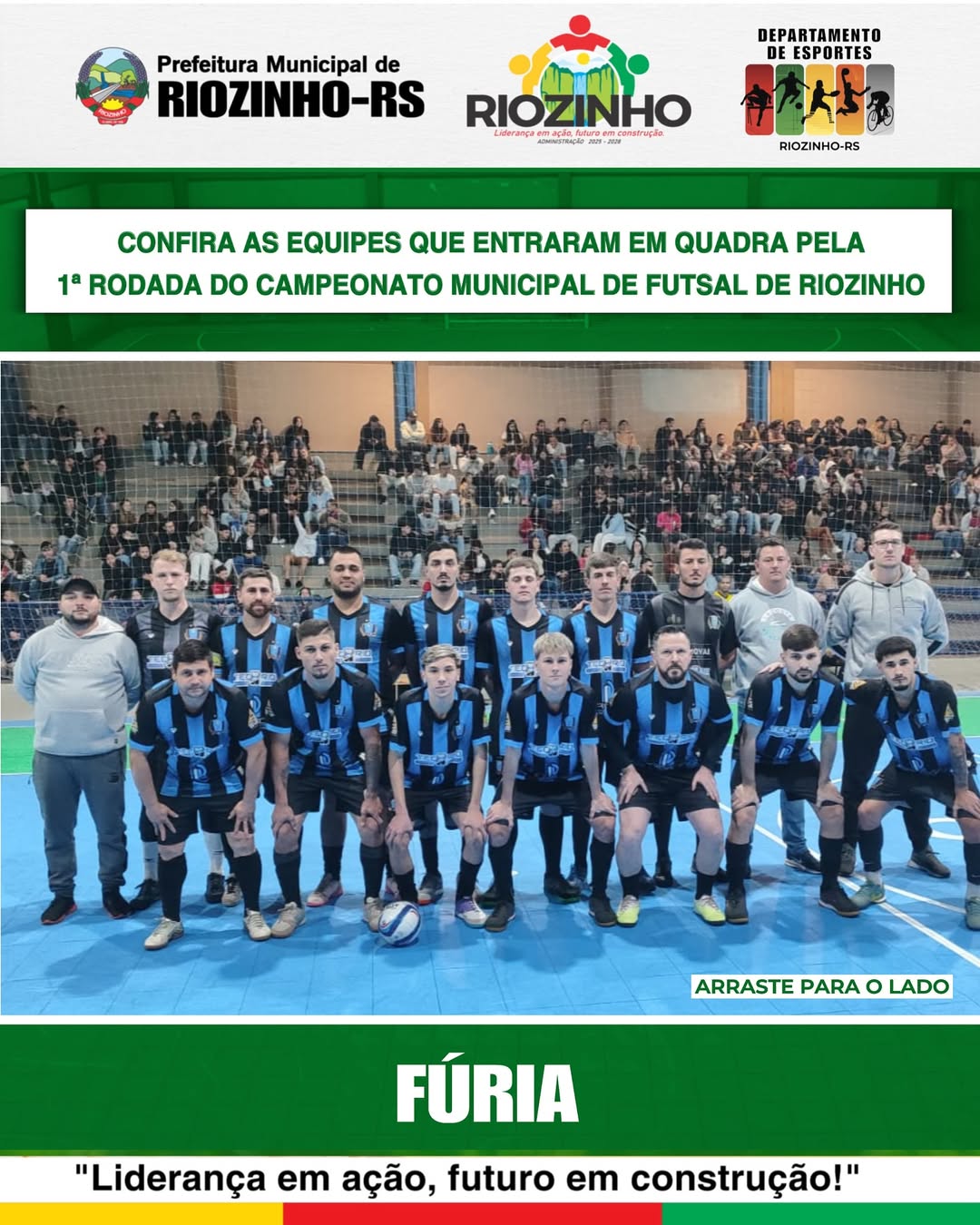 1ª Rodada do Campeonato Municipal de Futsal movimenta o ginásio em Riozinho