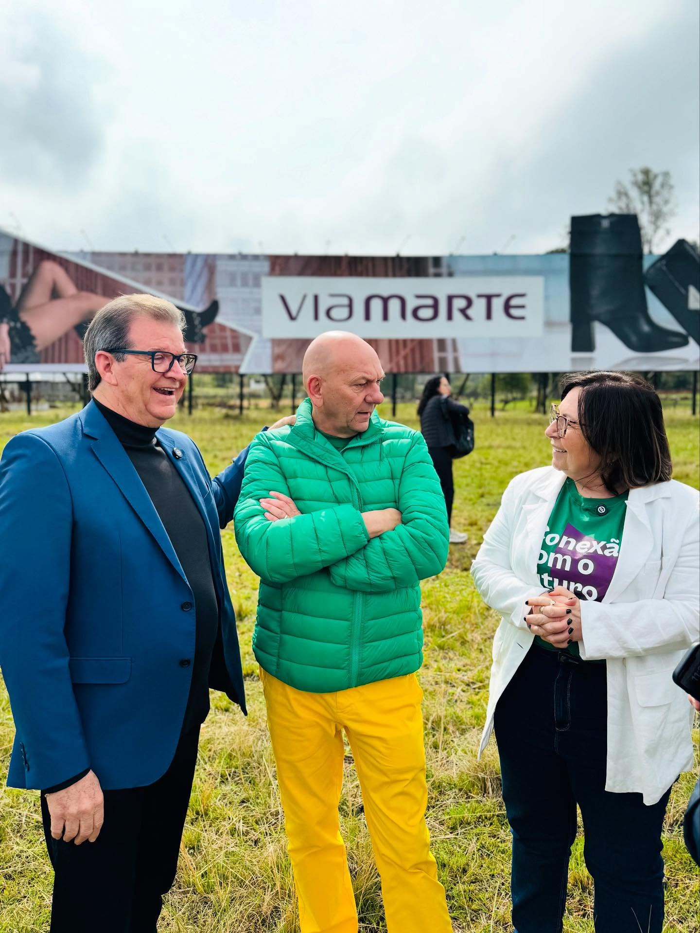 Sirlei e Delmar pedem inclusão de cinema no projeto de instalação da Havan em Taquara