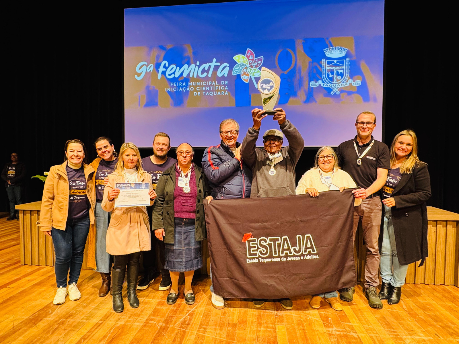 Taquara premia 11 novos projetos no encerramento da 9ª Femicta